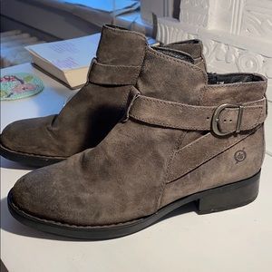 Brown Born Ankle Boots